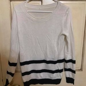 Striped sweater T-shirt